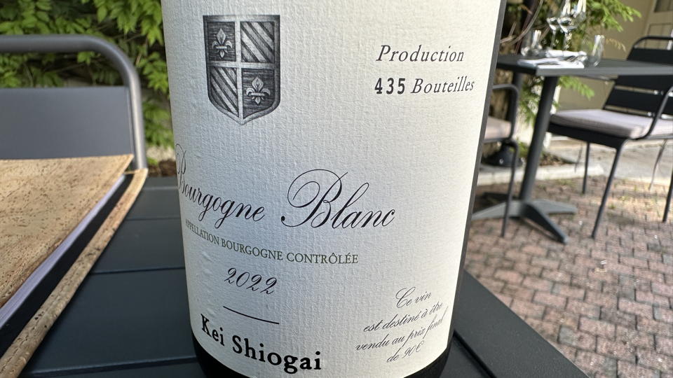 Cellar Favorite: 2022 Kei Shiogai Bourgogne Blanc (Jul 2024)